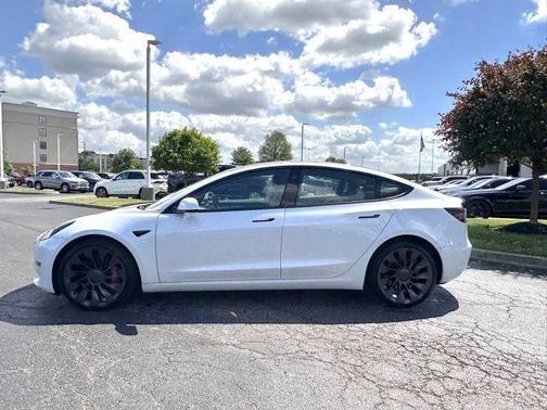 Pearl White Multi 2023 Tesla Model 3 Performance