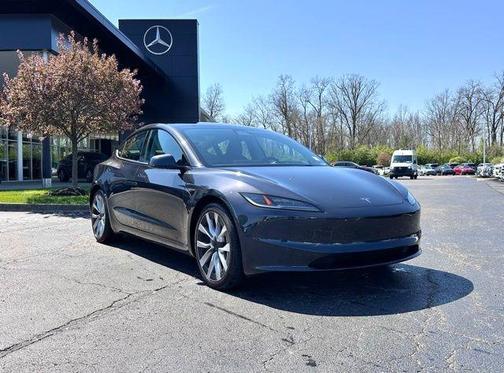 Stealth Gray 2024 Tesla Model 3 Long Range