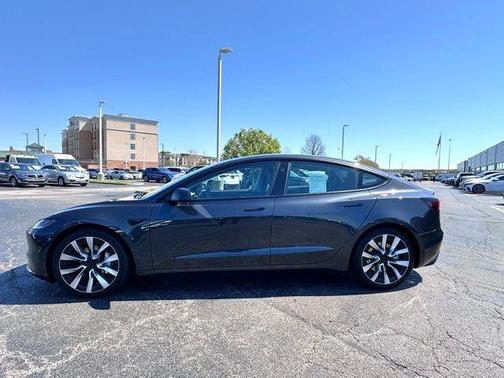 Stealth Gray 2024 Tesla Model 3 Long Range