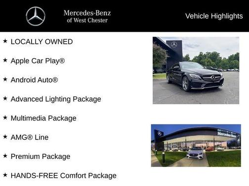 Black 2018 Mercedes-Benz C-Class C 300 4MATIC