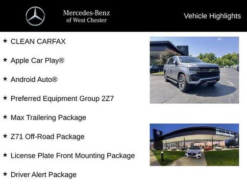 Satin Steel Metallic 2022 Chevrolet Tahoe Z71