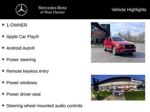 2022 Mazda CX-5 2.5 S Select Package