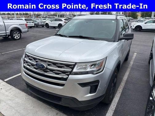 Silver 2019 Ford Explorer Base