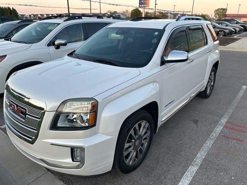 White Frost Tri-Coat 2016 GMC Terrain Denali