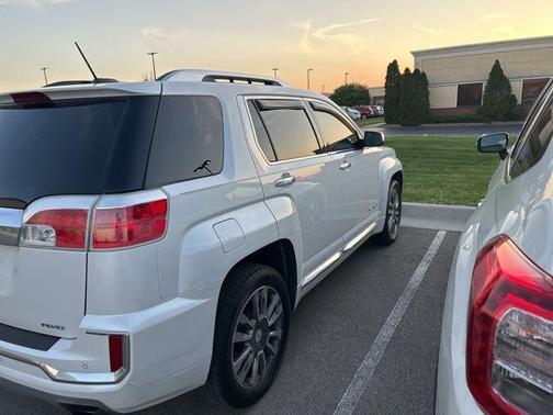 White Frost Tri-Coat 2016 GMC Terrain Denali
