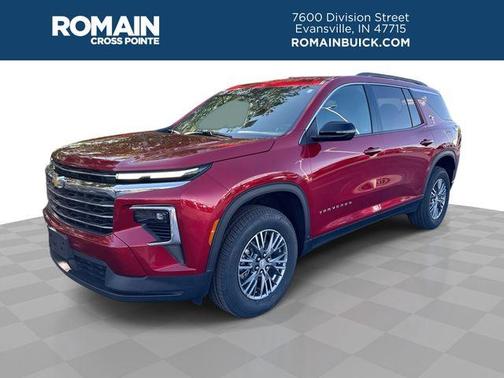 Radiant Red 2025 Chevrolet Traverse LT