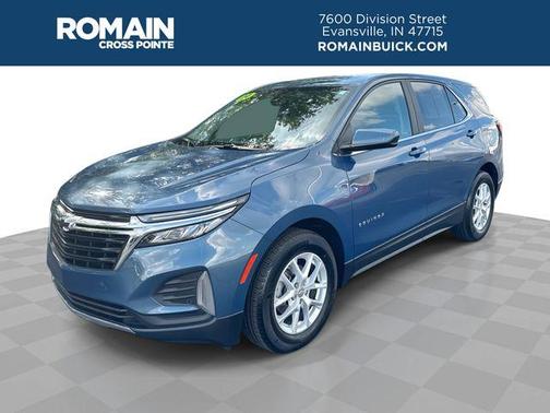 Lakeshore Blue Metallic 2024 Chevrolet Equinox LT