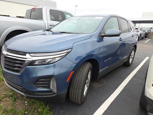 Lakeshore Blue Metallic 2024 Chevrolet Equinox LT