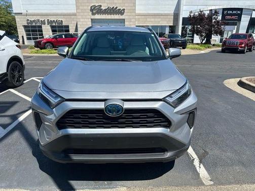 Silver Sky Metallic 2024 Toyota RAV4 Hybrid XLE