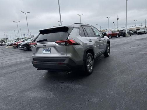 Silver 2024 Toyota RAV4 Hybrid XLE