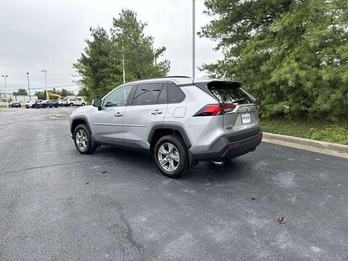 Silver 2024 Toyota RAV4 Hybrid XLE