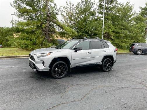 Gray 2025 Toyota RAV4 Hybrid XSE