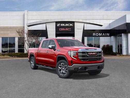 Volcanic Red 2026 GMC Sierra 1500 SLT