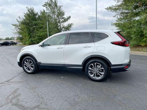 White 2022 Honda CR-V EX-L
