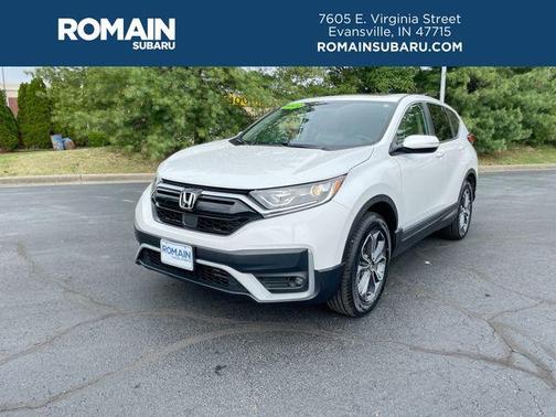 White 2022 Honda CR-V EX-L