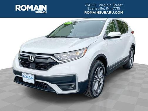 White 2022 Honda CR-V EX-L