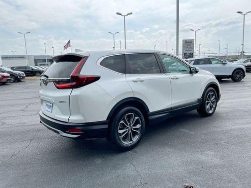White 2022 Honda CR-V EX-L