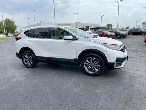 White 2022 Honda CR-V EX-L