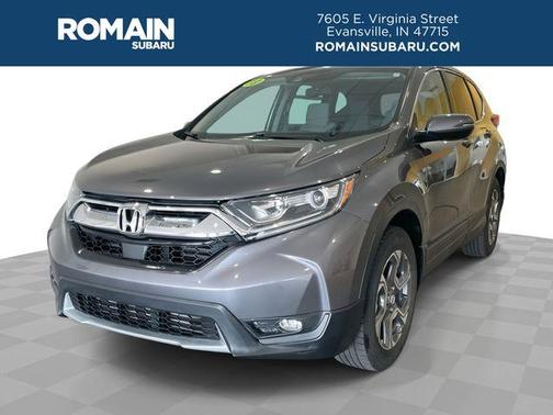 Gray 2018 Honda CR-V EX