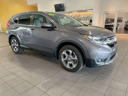 Gray 2018 Honda CR-V EX
