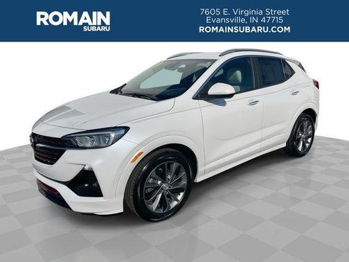 White Frost Tri-Coat 2021 Buick Encore GX Select