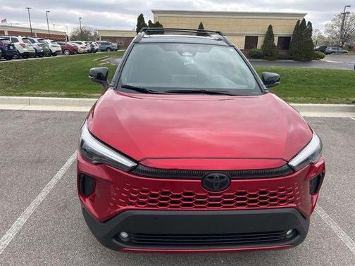 Red 2026 Toyota Corolla Cross Hybrid XSE