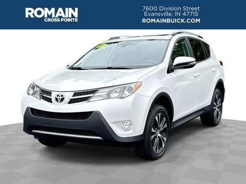 White 2015 Toyota RAV4 Limited