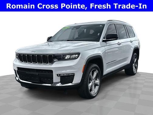 Bright White Clearcoat 2022 Jeep Grand Cherokee L Limited