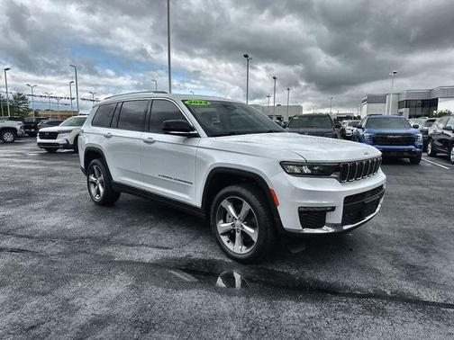 Bright White Clearcoat 2022 Jeep Grand Cherokee L Limited