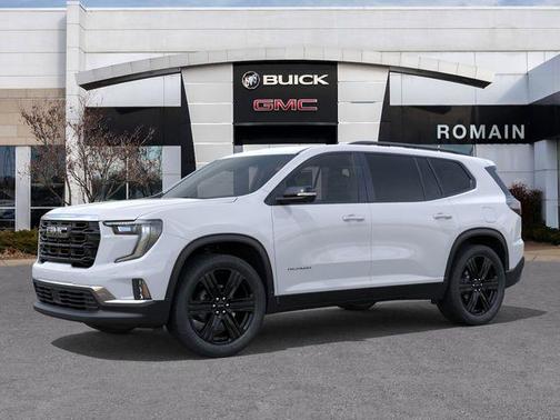 Glacier White 2026 GMC Acadia Elevation