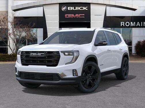 Glacier White 2026 GMC Acadia Elevation