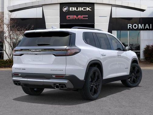 Glacier White 2026 GMC Acadia Elevation