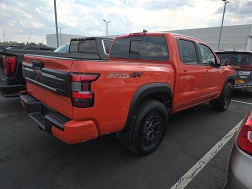 Orange 2025 Nissan Frontier PRO-4X