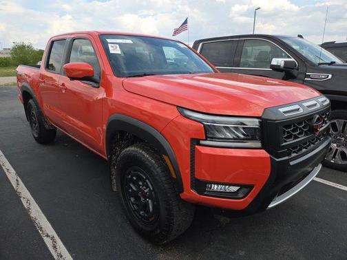 Orange 2025 Nissan Frontier PRO-4X