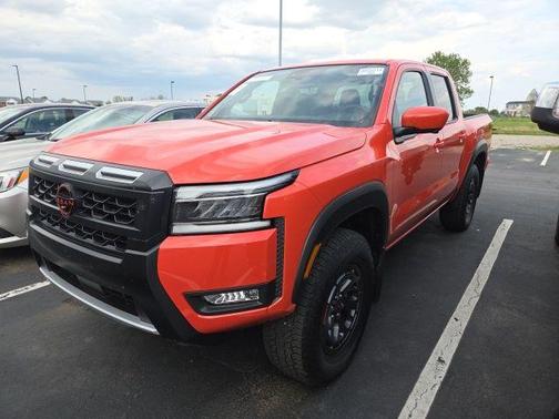 Orange 2025 Nissan Frontier PRO-4X