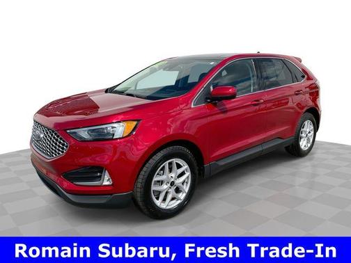 Red 2023 Ford Edge SEL