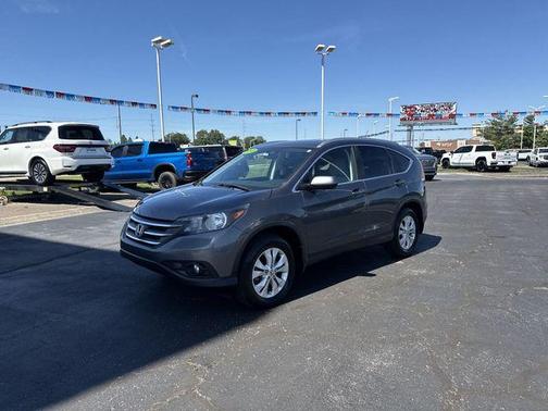 Gray 2013 Honda CR-V EX-L
