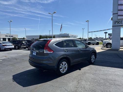 Gray 2013 Honda CR-V EX-L
