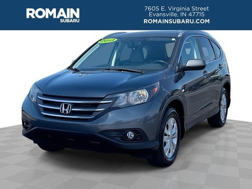 Gray 2013 Honda CR-V EX-L