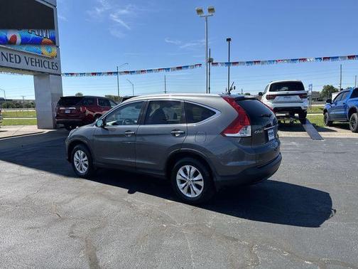 Gray 2013 Honda CR-V EX-L