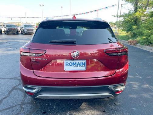 Cinnabar Metallic 2023 Buick Envision Essence