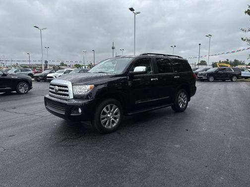 Black 2017 Toyota Sequoia Limited
