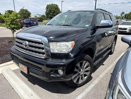 Black 2017 Toyota Sequoia Limited