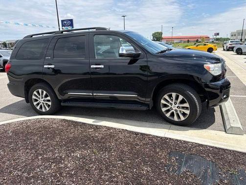 Black 2017 Toyota Sequoia Limited