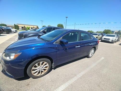 Deep Blue Pearl 2019 Nissan Sentra S