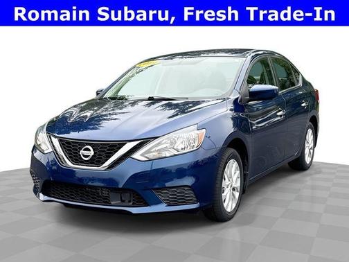 Deep Blue Pearl 2019 Nissan Sentra S