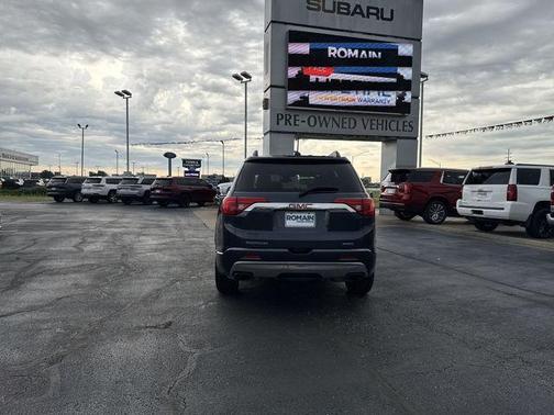 Blue Steel Metallic 2019 GMC Acadia Denali