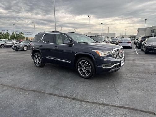 Blue Steel Metallic 2019 GMC Acadia Denali