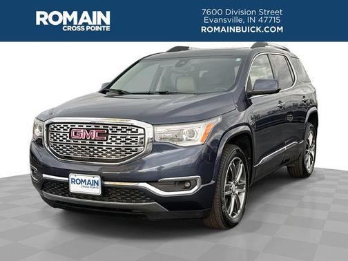 Blue Steel Metallic 2019 GMC Acadia Denali
