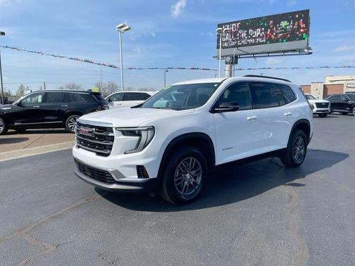 Summit White 2025 GMC Acadia Elevation